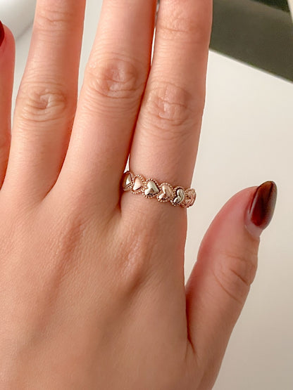 Heart Link Ring