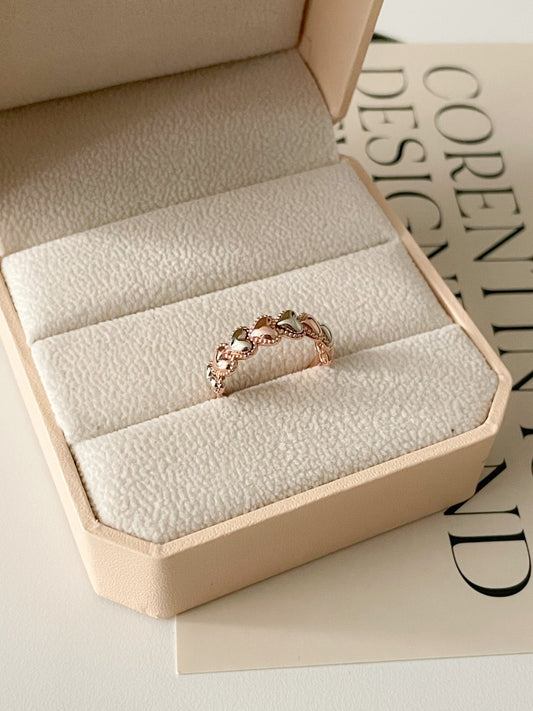 Heart Link Ring