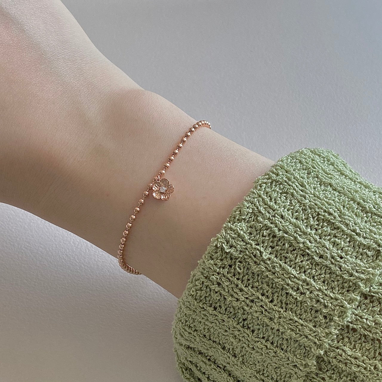 Flower Diamond Bracelet