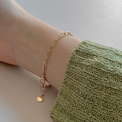 Emerald Chain Bracelet