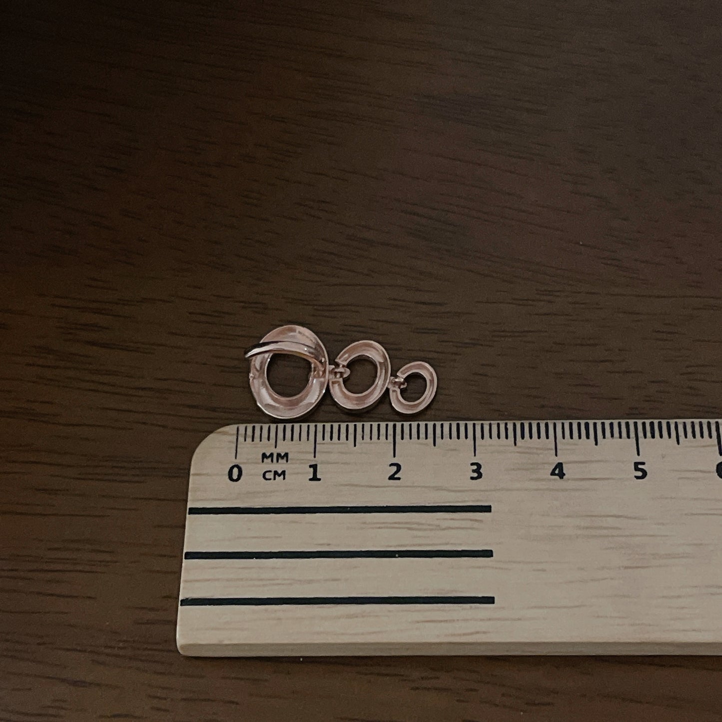Triple Drop Link Earrings