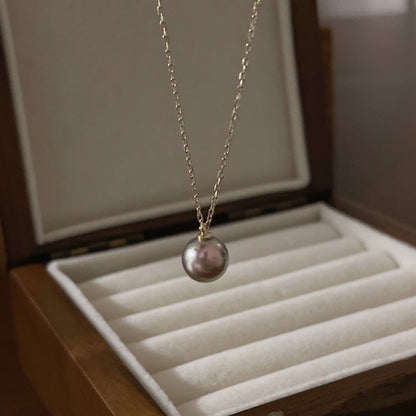 Black Pearl Necklace