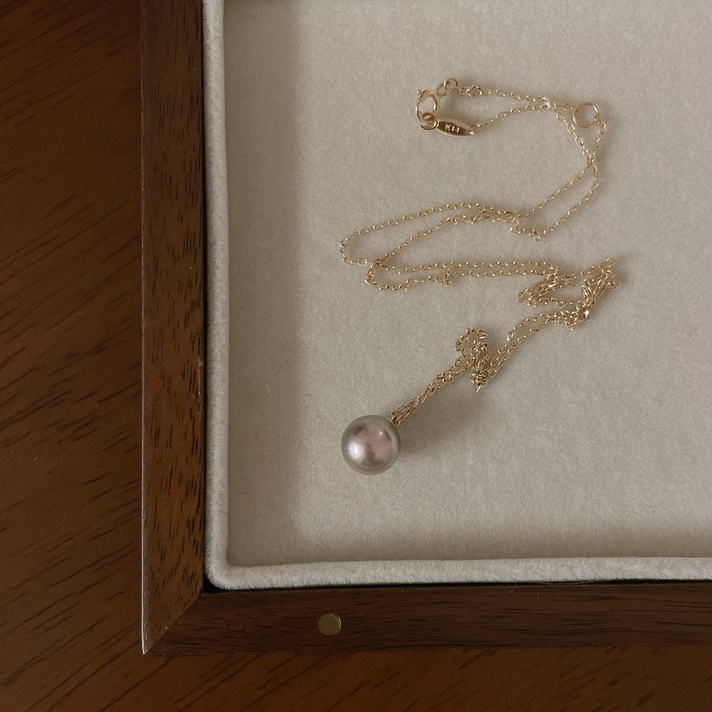 Black Pearl Necklace