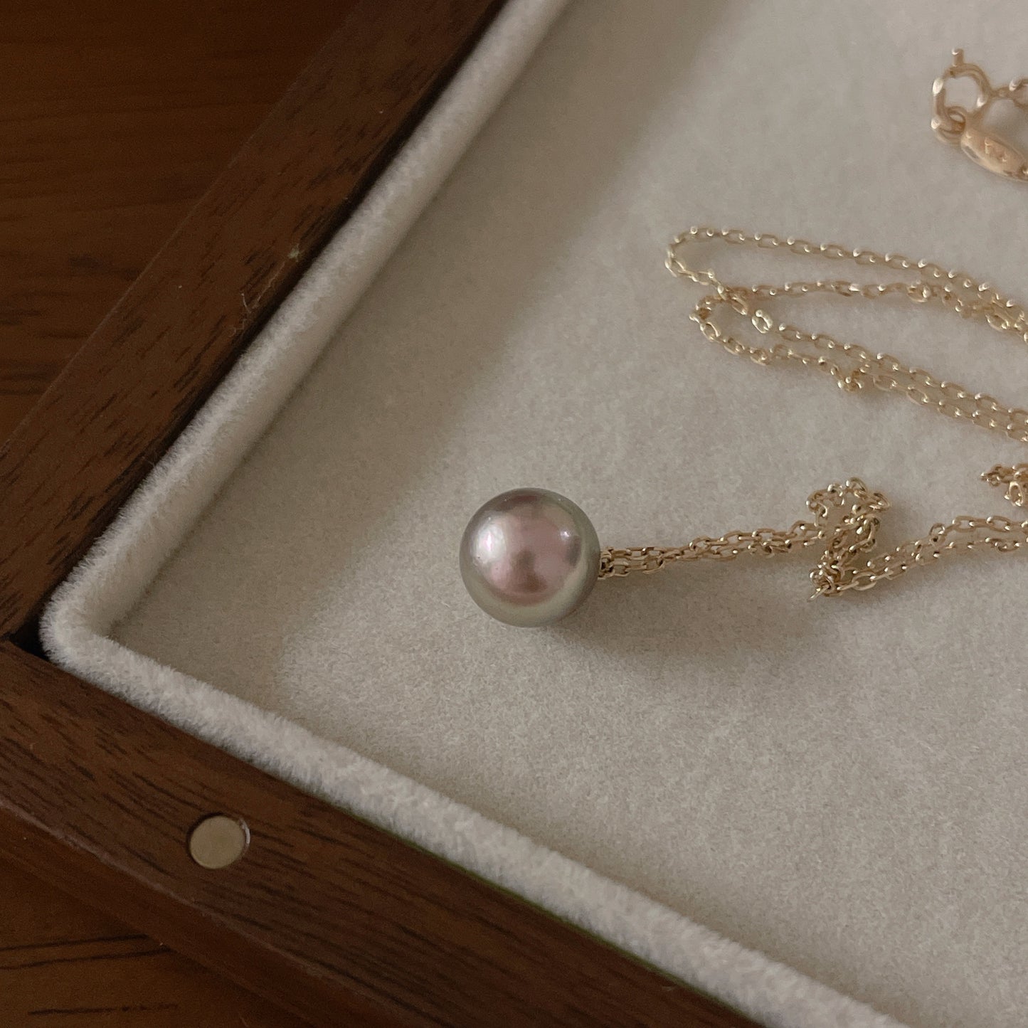 Black Pearl Necklace