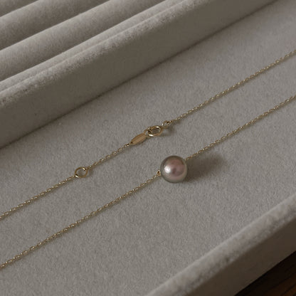 Black Pearl Necklace