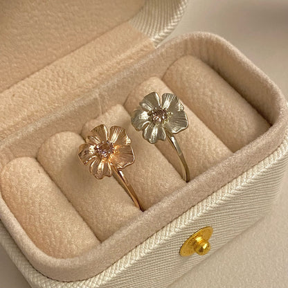 Poppy Flower Ring