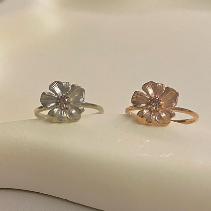 Poppy Flower Ring