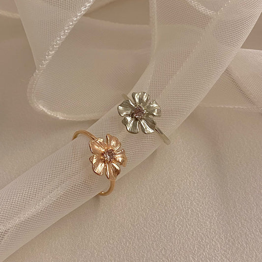 Poppy Flower Ring