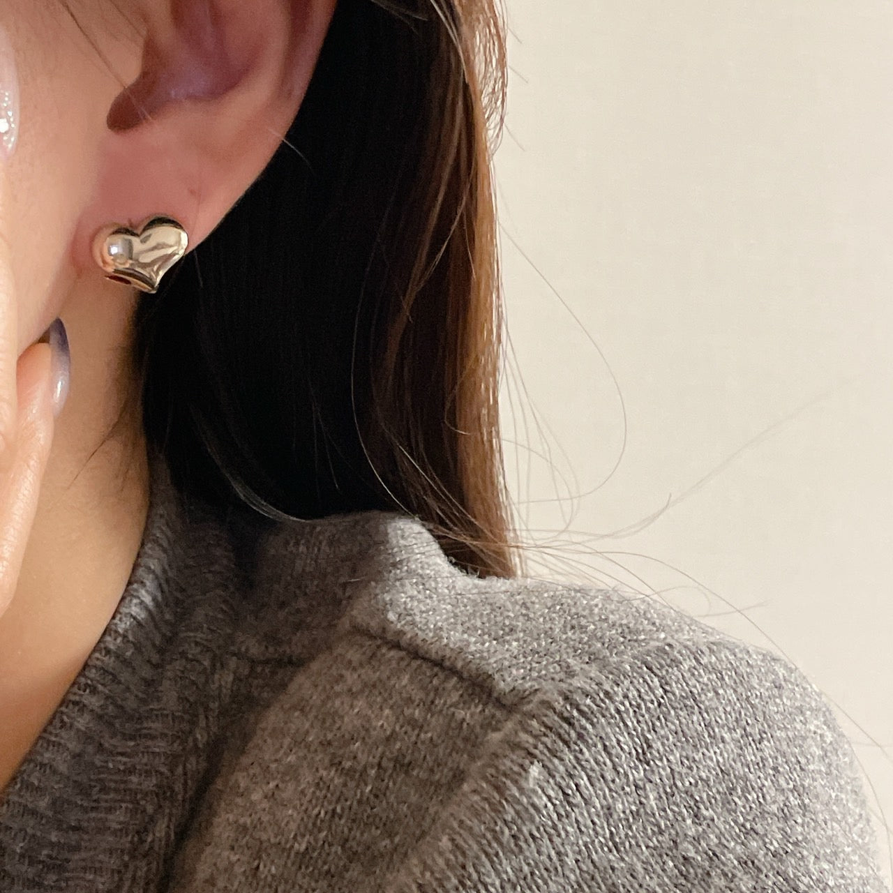 Heart Reversible Earrings