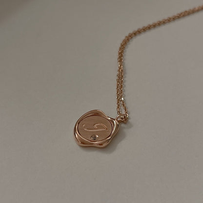 Custom Initial Diamond Necklace