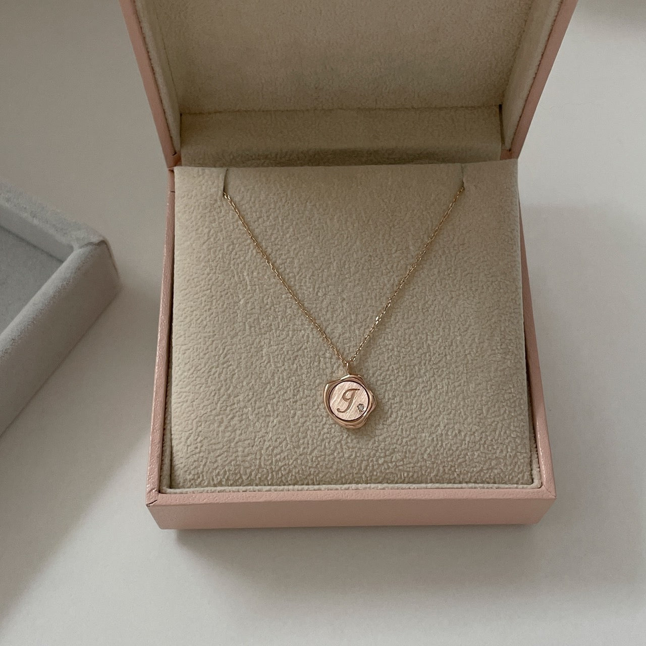 Custom Initial Diamond Necklace