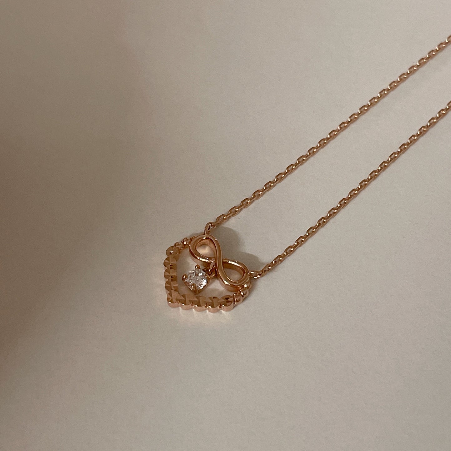 Heart Bow Necklace