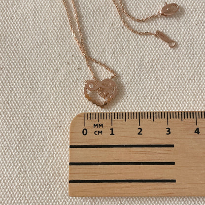Heart Bow Necklace