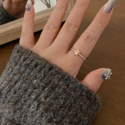 Paw Print Ring
