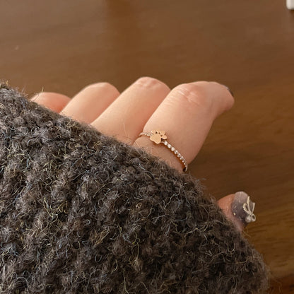 Paw Print Ring