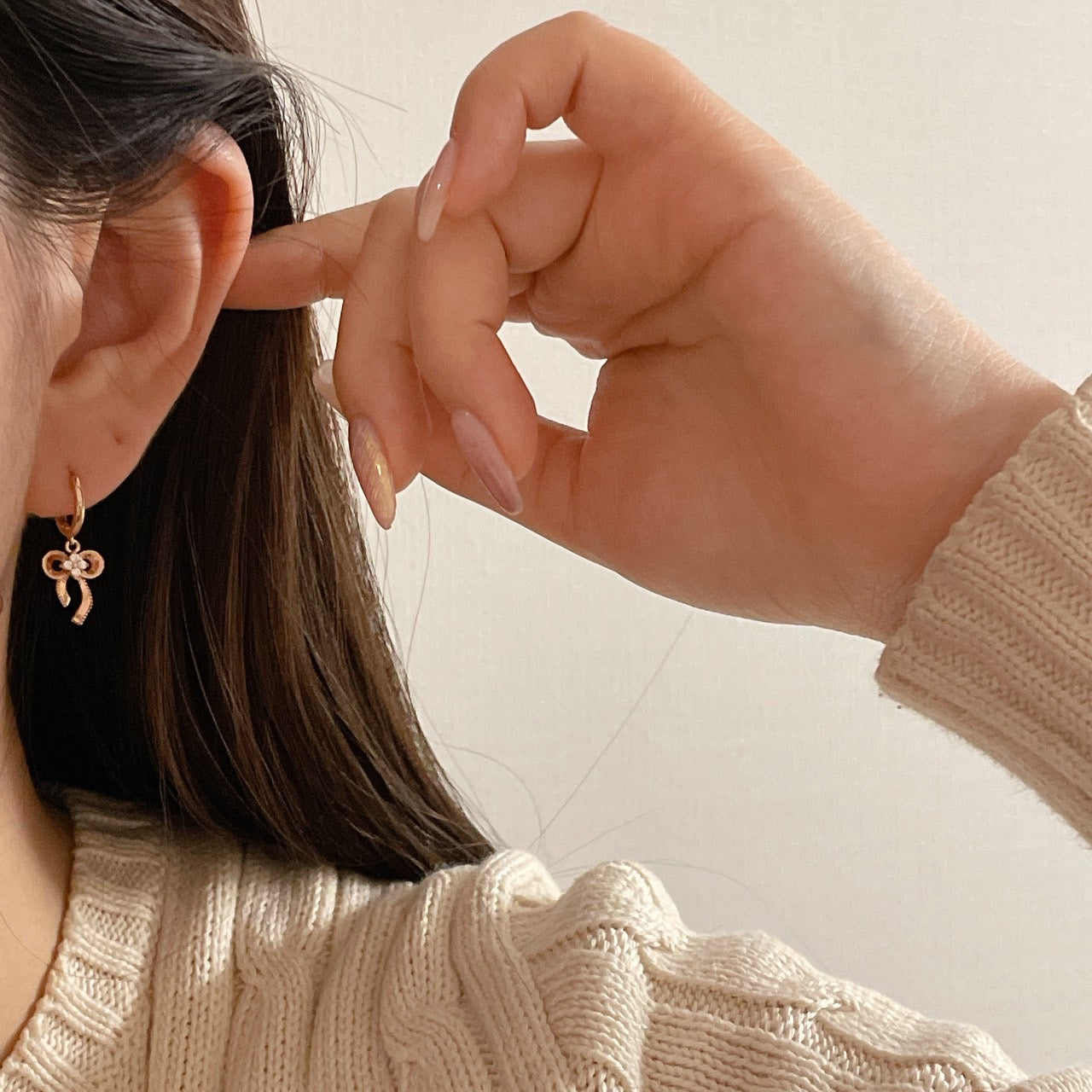 Bow Dangle Earrings