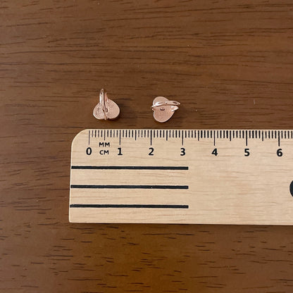 Bow Epoxy Earrings