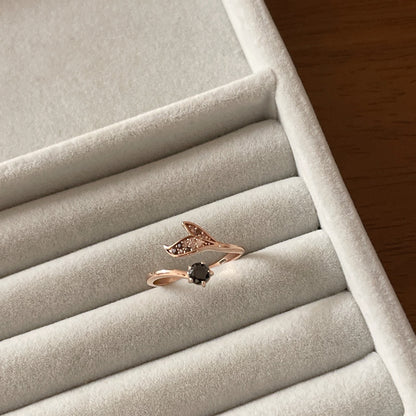 Dolphin Tail Ring