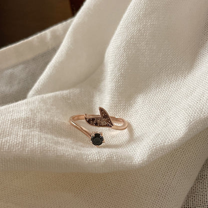 Dolphin Tail Ring