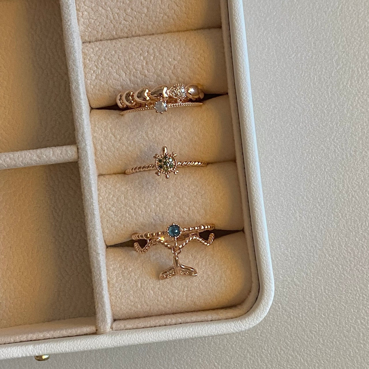 Dolphin Tail Ring