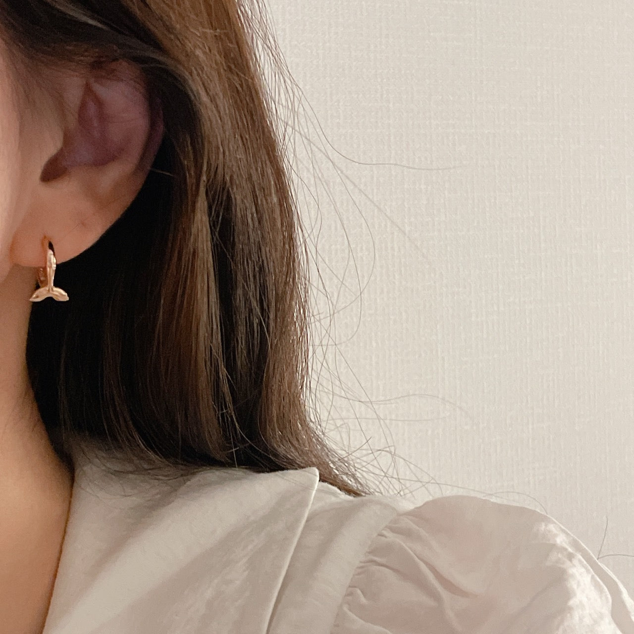Dolphin Tail Earrings