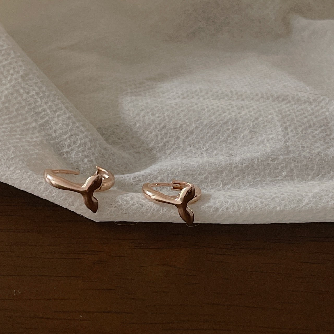 Dolphin Tail Earrings