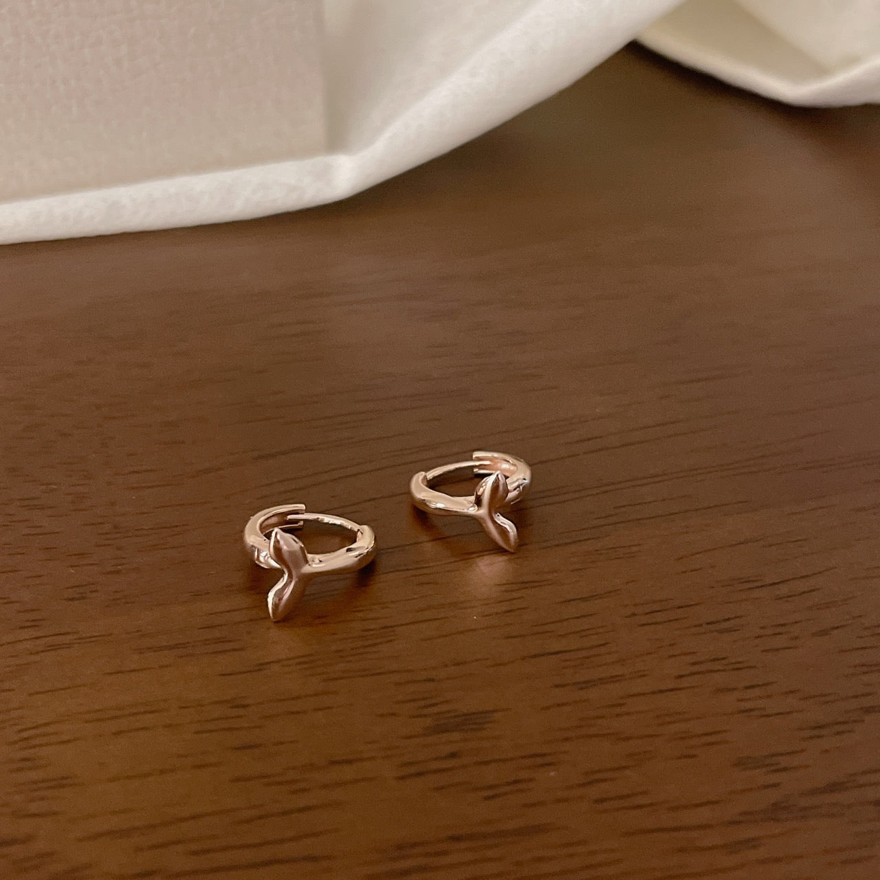 Dolphin Tail Earrings