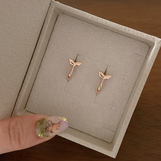 Dolphin Tail Earrings