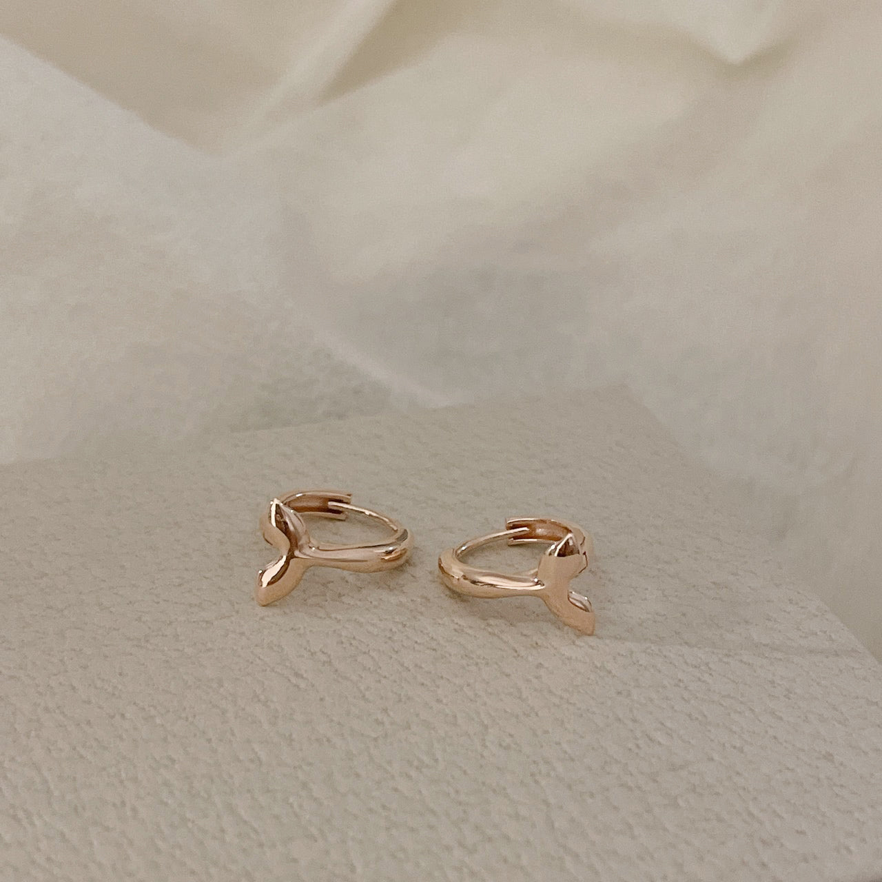 Dolphin Tail Earrings