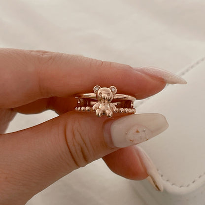 Bear Double Ring