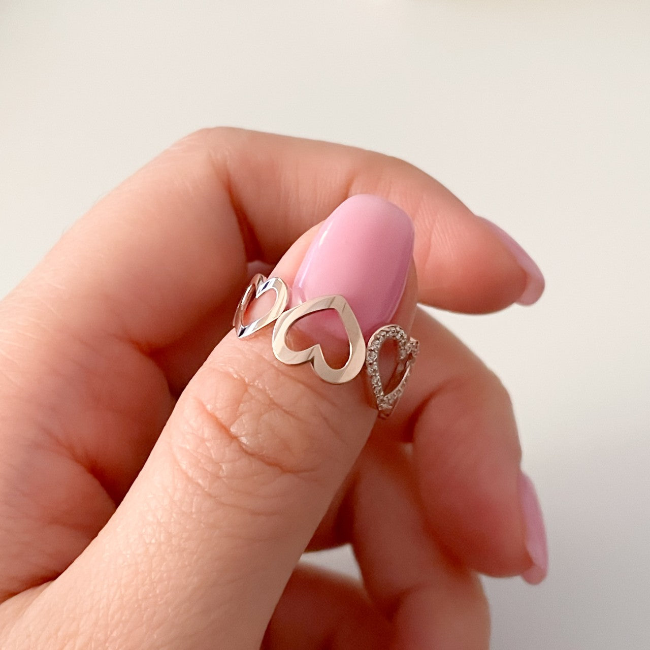 Heart Link Ring