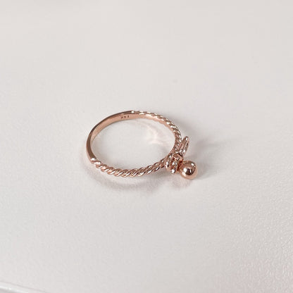 Bow Charm Ring