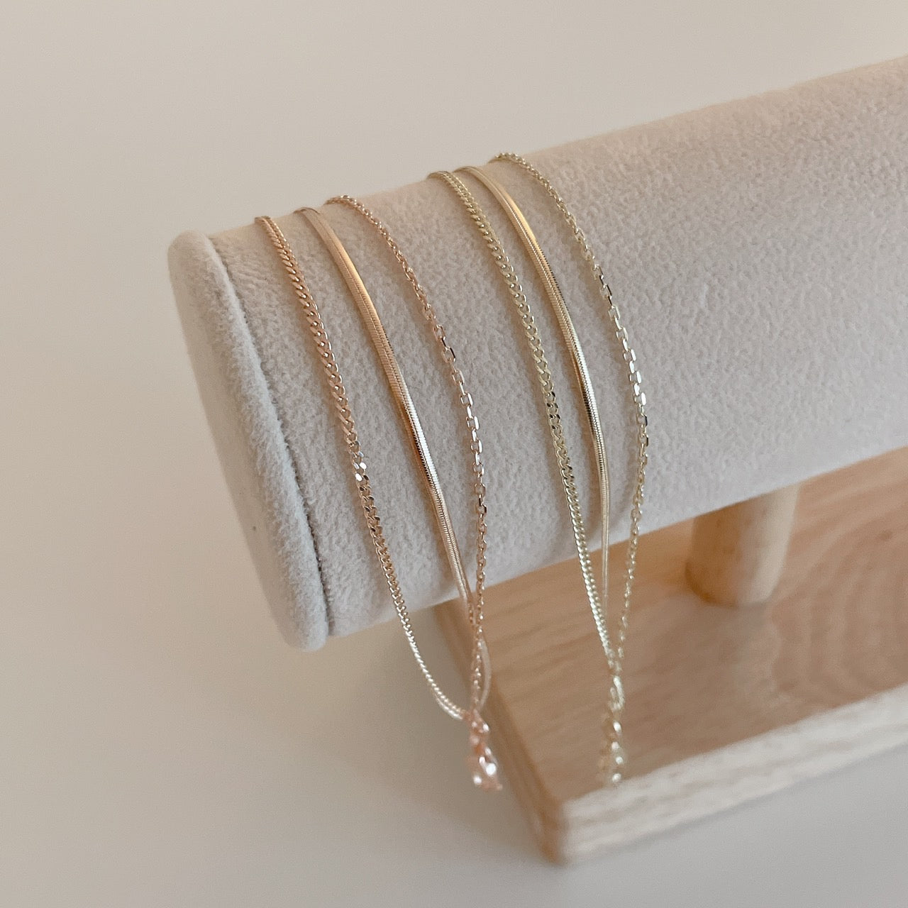 Triple Chain Bracelet