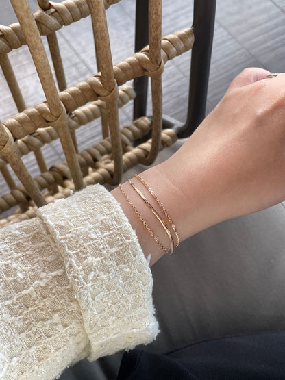 Triple Chain Bracelet