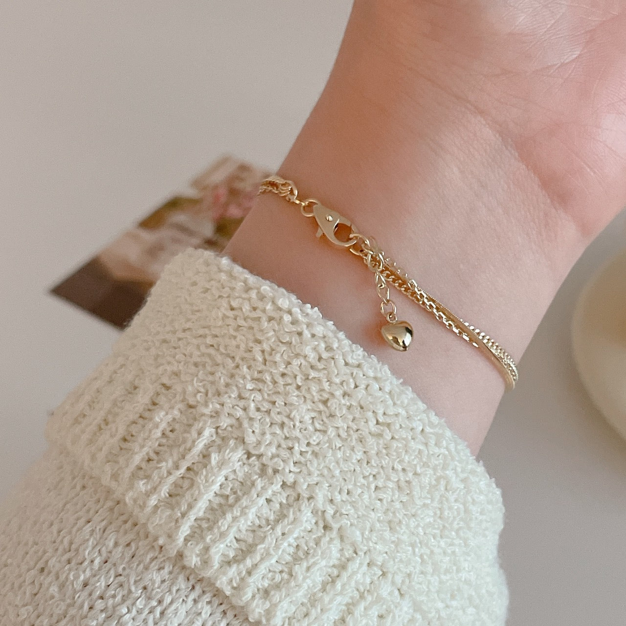 Triple Chain Bracelet