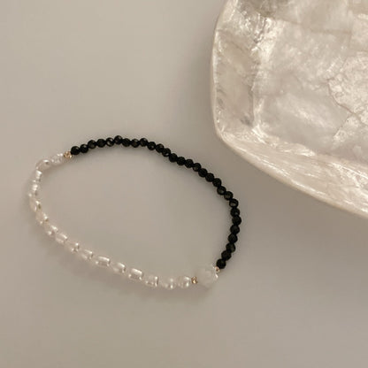 Rose Pearl Banding Bracelet