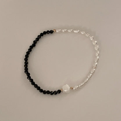Rose Pearl Banding Bracelet
