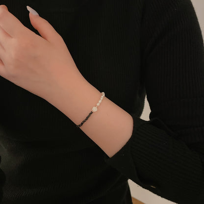 Rose Pearl Banding Bracelet