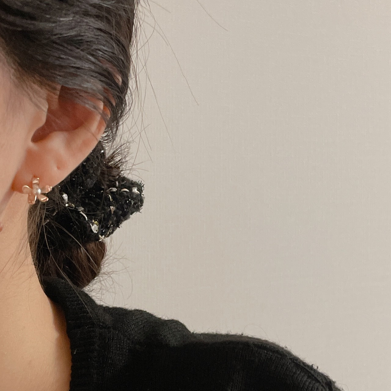 Flower Pearl Earrings