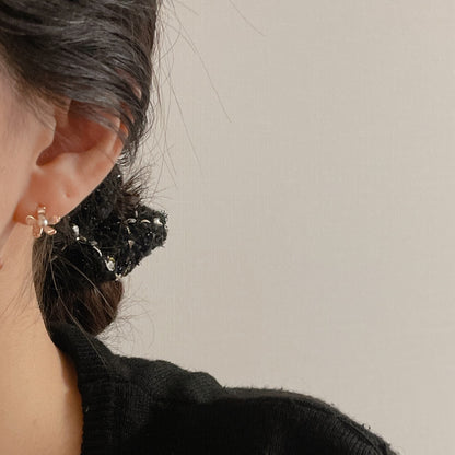 Flower Pearl Earrings