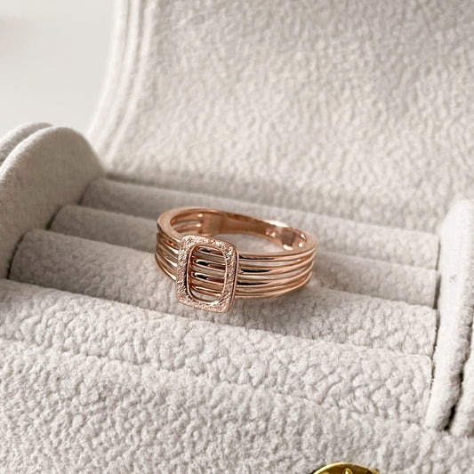 Triplet Row Ring