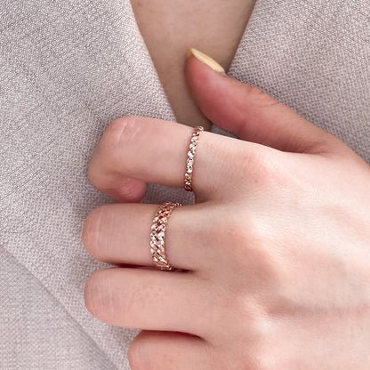 Double Row Ring
