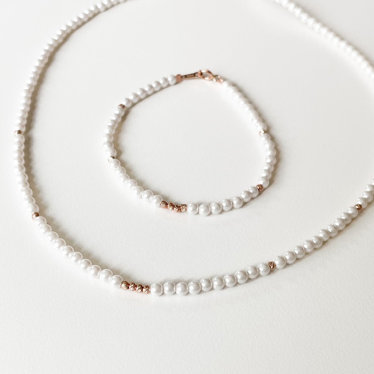 Crystal Pearl Necklace