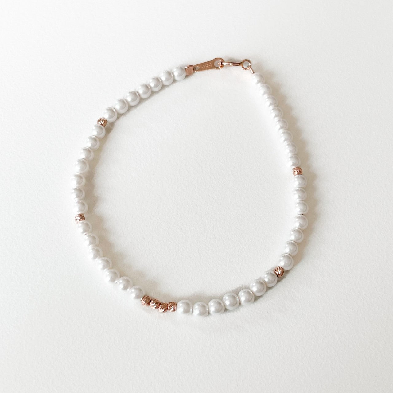 Crystal Pearl Bracelet