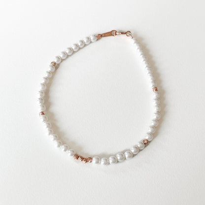 Crystal Pearl Bracelet
