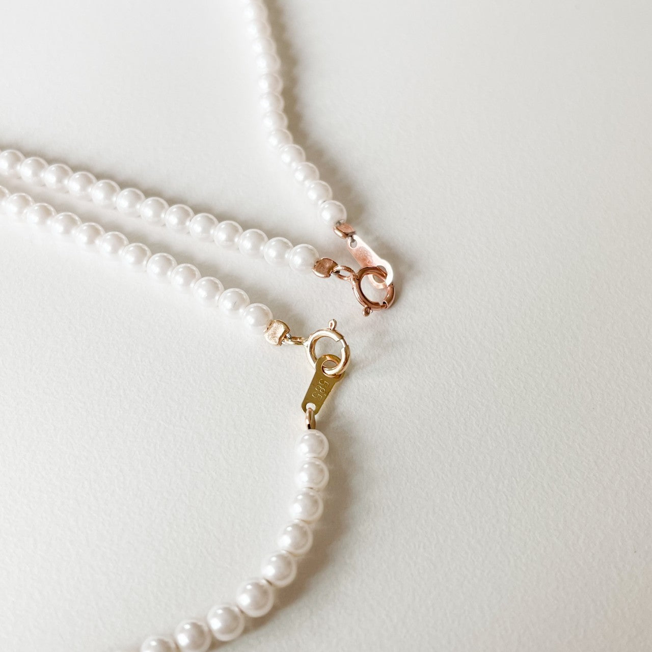 Crystal Pearl Necklace