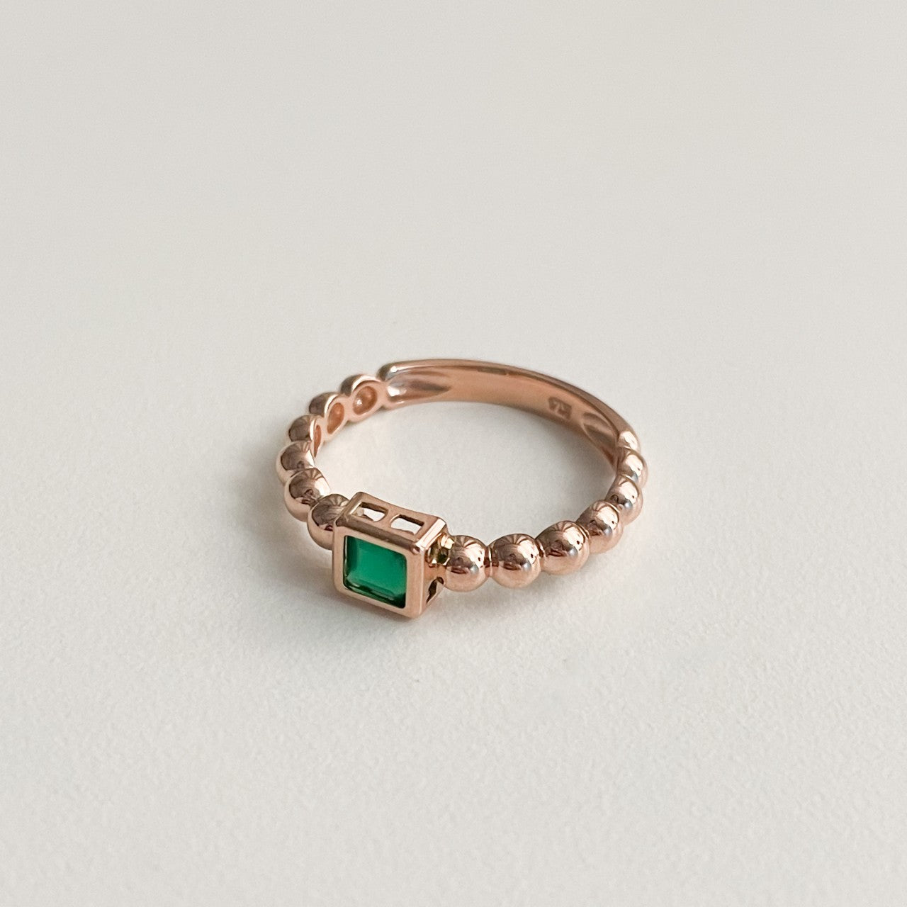 Green Onyx Antique Ring