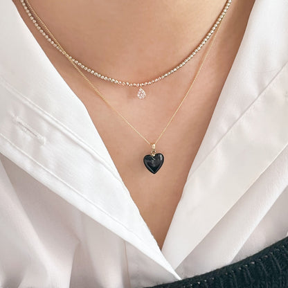 Heart Gemstone Pendant