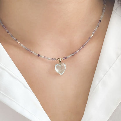 Heart Gemstone Pendant
