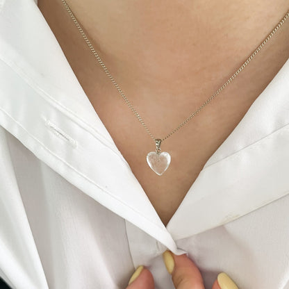 Heart Gemstone Pendant